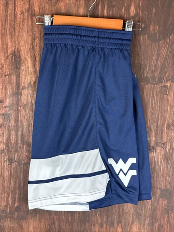 Nike West Virginia Overtime Basketball Short Mens L Navy Blue DN6643 SAMPLE NCAA Cover