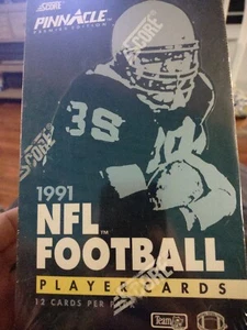 1991 Score PINNACLE Premier Edition NFL Player Cards Factory Sealed Box NIP - Picture 1 of 5