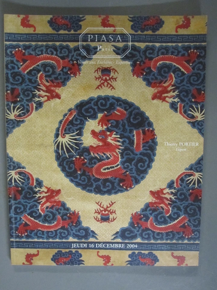 Chinese ceramics Japanese netsuke okimono  Paris auction catalog 12/16/04  - Image 1 of 1