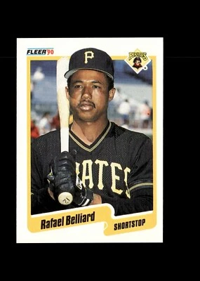 1990 Fleer - #460 Rafael Belliard - Image 1 of 2