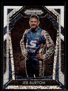 2020 PRIZM RACING WHITE SPARKLE JEB BURTON - Picture 1 of 1