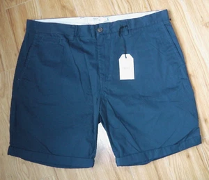 BNWT MENS NEXT SMART CHINO SHORTS 40W SUMMER CRUISE TROUSERS TOP WEDDING SUIT - Picture 1 of 10