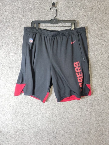 Nike NFL On Field Shorts Mens XXL San Francisco 49ers Apparel Dri-Fit Practice Cover