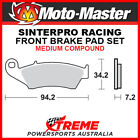 Moto-Master Honda Xr400sm Super Motard 00-09 Racing Sintered Medium Front Brake