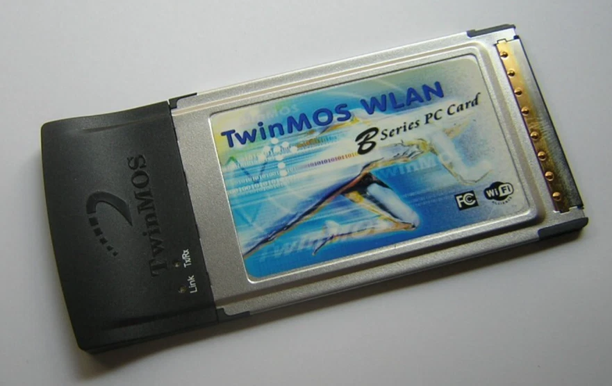 TwinMOS Booming PCMCIA CardBus Wireless LAN WLAN 802.11b Adapter PC Card - Image 1 of 1
