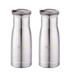 STENLOCK Stainless Steel Water Bottle Metal container frozen drinks 1.1L * 2EA - Picture 1 of 3