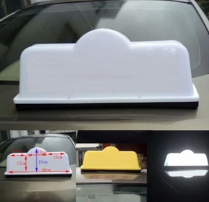 LED CAR ROOF MAGNETIC, PORTABLE, PERSONALISED SIGNAGE FOR FOOD / PIZZA DELIVERY. - Picture 1 of 5