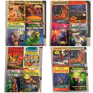 GOOSEBUMPS vintage R L Stine YA book collection 16 titles - Picture 1 of 5