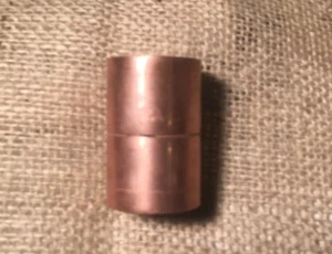 1" MUELLER COPPER SWEAT COUPLING ROLLED STOP **NEW** - Picture 1 of 6