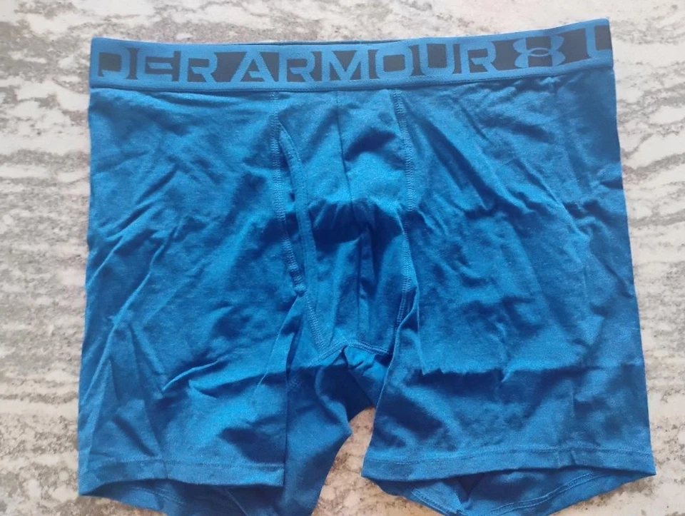 Under Armour Cueca Boxer Masculina de Algodão Carregado Extra Grande ESTADO PERFEITO FRETE GRÁTIS! - Imagem 1 de 1