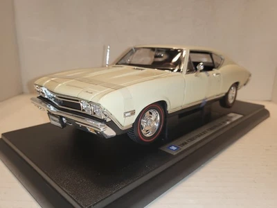 Chevy Chevelle SS 396 1968 rojo Welly 1/18 Foto 1 de 4