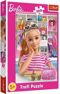 NEW Trefl Jigsaw Puzzle 100 Pieces 5+ Ages Barbie - Picture 1 of 2