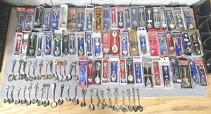 Konvolut 93 Vintage Souvenir/Sammler Löffel (USA, Ausland, Hershey, Disney usw.) - Bild 1 von 13