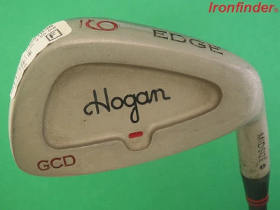 Hogan Edge GCD Midsize Single 9 Iron Steel Shaft Stiff 4 Flex Mens Right Handed - Image 1 of 4