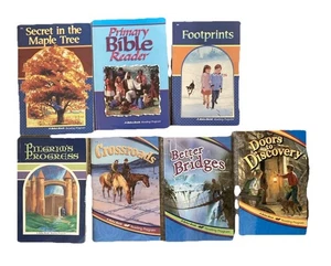 Abeka Reading Program Lot 7 Books 3rd Grade Christian Homeschool Student Readers - Imagen 1 de 6