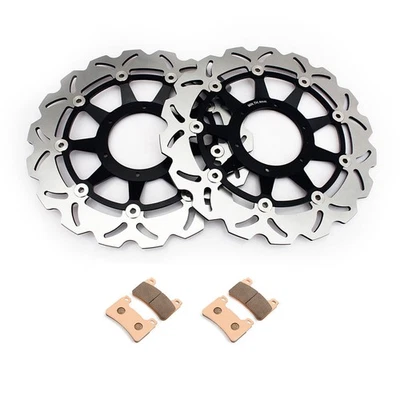 For Honda 2 Front Brake Rotors Pads CBR1000RR CBR 1000 RR Fireblade 2008-2016 15 Foto 1 de 4