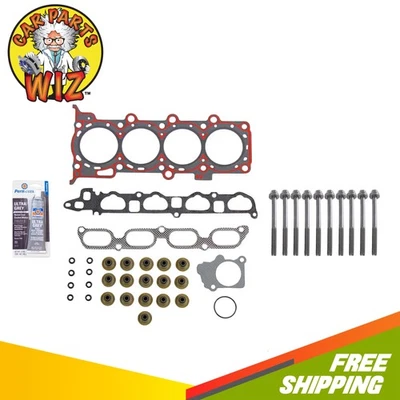 Juego de culata de motor con kit de pernos de culata para 91-98 Saturn SC SC2 1,9 L 16V Foto 1 de 4