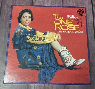 Rose Maddox - The One Rose the Capitol Years - Bear Family CD Box Set & Book Foto 1 de 4