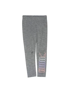 Puma Girls Gray Active Pants 5 - Picture 1 of 2