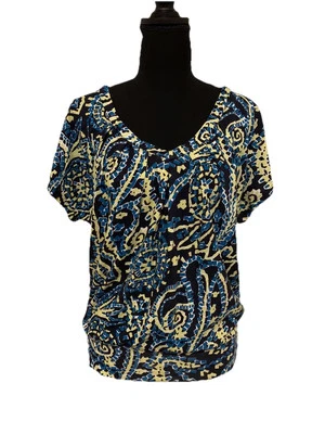 Blusa Banana Republic Factory para mujer manga gorra XS cuello en V delantero y trasero Foto 1 de 4