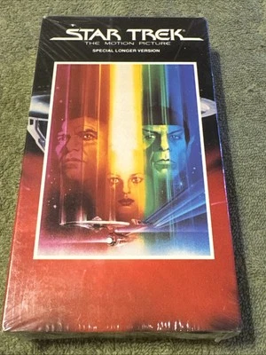 STAR TREK The Motion Picture - Special Longer Version (VHS, 1991) New Sealed   - Image 1 of 4