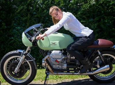 Tommaselli Commander Genuine Gold Clip On /fork legs Ducati Guzzi Laverda 35mm - Image 1 of 4