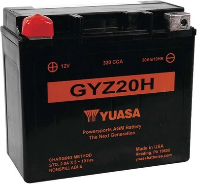 Batería Yuasa GRT/YTZ para Honda VT750DC Shadow Spirit [cadena] 2005-2007 Foto 1 de 3