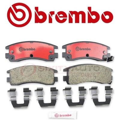 Brembo Rear Disc Brake Pad Set for 1991-1995 Saturn SL1  - Braking Stopping rf Foto 1 de 4