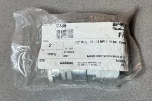Parker 17-787 Quick Coupler 1/2-14" Thread, 1/2" Body Dia, Tru-Flate Auto Interc - Picture 1 of 2
