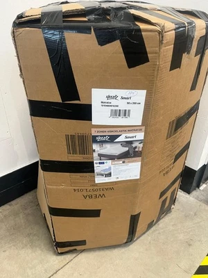 Online-Retoure Viskoelastik-Matratze Sleezzz Smart 90 x 200 cm,  15 cm H2/H3 - Bild 1 von 4