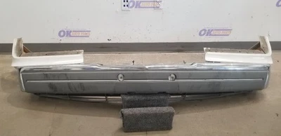 92 LINCOLN MARK VII COMPLETE FRONT BUMPER WITH FILLER AND VALANCE WHITE CHROME - Image 1 of 4