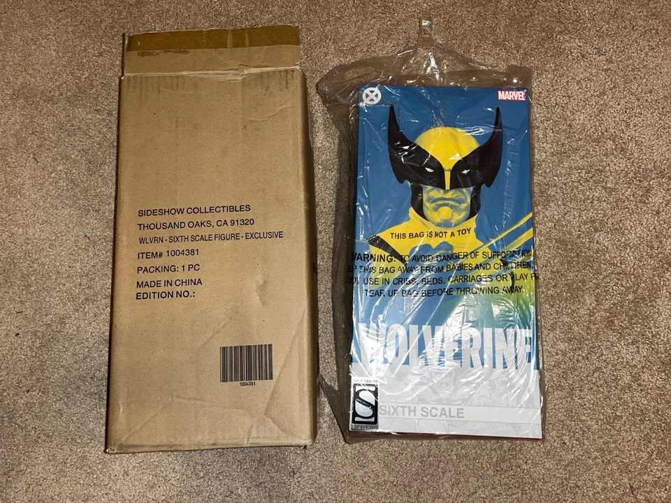 Wolverine 1:6 scale figure Sideshow Exclusive Marvel X-Men NEW - Image 1 of 1