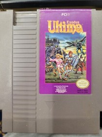 Nintendo NES: Ultima Exodus (Tested, Contacts Cleaned)