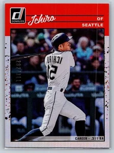 2023 Donruss #266 Ichiro #282/311 Career Stat Line - Picture 1 of 2