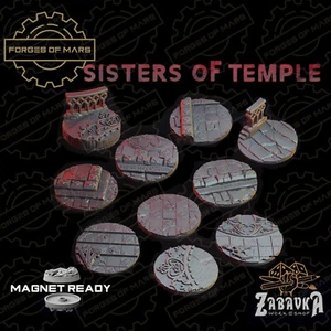Bases - Sisters of Temple - Round 32mm (x10) - Imagen 1 de 1