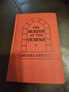 The Murder At The Vicarage By Agatha Christie 1930 Hardcover - Imagen 1 de 7