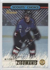 1999-00 Bowman CHL Scout's Choice Mike Zigomanis #SC7