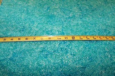 Hoffman Rainbow Blues Batik Cotton Fabric Your Choice By The Half Yard - Image 1 of 4