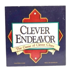 Clever Endeavor, the Game of Clever Clues Master Game Deluxe Edition 1989. - Picture 1 of 5
