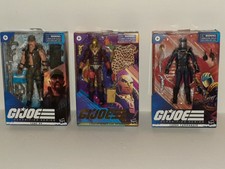 GI Joe Classified Series Gung Ho, Profit Director Destro, Cobra Commander MISB