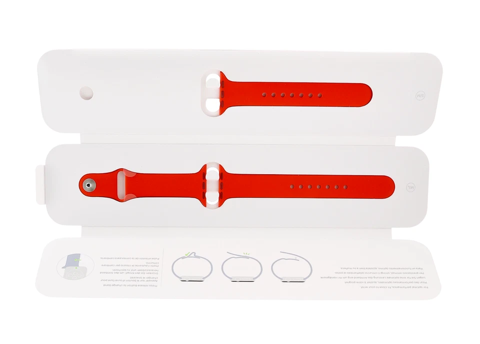 Apple Watch Sport Band 38mm Red Original Genuine Official