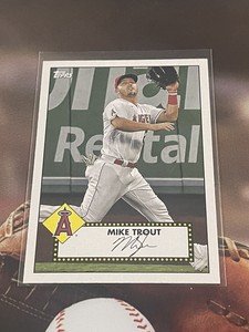 2021 Topps MIKE TROUT Los Angeles Angels 1952 Topps Redux Insert # T52-27