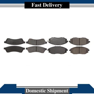Front Rear Disc Brake Pads Set For Chevrolet Epica 2009 2006 2005 2004 - Image 1 of 4