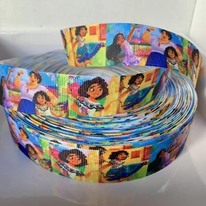 CINTA DE GROSGRAIN INFANTIL PATIO DISNEY ENCANTO MIRABEL LUISA MADRIGAL PERSONAJE - Imagen 1 de 1
