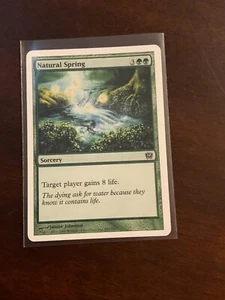 Magic the Gathering Ninth Edition Natural Spring - Picture 1 of 2