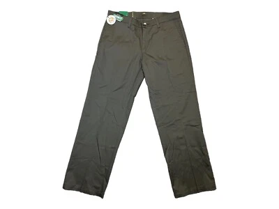 Lee Custom Fit Pants 33x30 32x29 Dark Brown Walnut Straight Fit NWT - Image 1 of 4