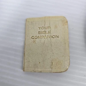 VTG Miniature Mini Your Bible Companion Inspiring Selection Old &New Testament - Picture 1 of 11