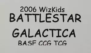 BATTLESTAR GALACTICA CCG TCG Galactica #008 FOIL - Foto 1 di 2