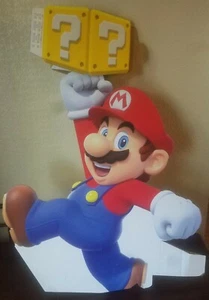 3 Foot Tall Super Mario Cardboard Store Promotional Display 3D Coin Box - Picture 1 of 6