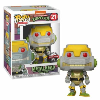 Metalhead Funko Pop! Vinyl #21  Teenage Mutant Ninja Turtles TMNT Foto 1 de 3